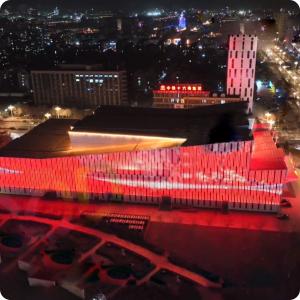 Underwater LED Point Lights String For Building Illuminated Decoration