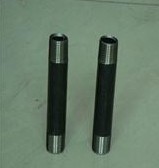 Buy cheap BS thread Black Iron Pipe Long Nipples from wholesalers
