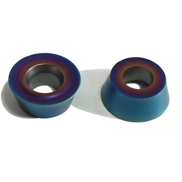 Thread Rdmt1204 Round Milling Inserts Durable Pvd Coating For Cutter