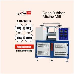 Quality Rubber Two Roll Open Mill For Rubber Sheet Produce With Standard HG/T 3108-199 Roller Diameter 4/ 6/ 8 /10 Inch for sale