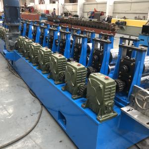 2 - 3mm Container Beam Roll Forming Machine Galvanized Metal With 22 Stations