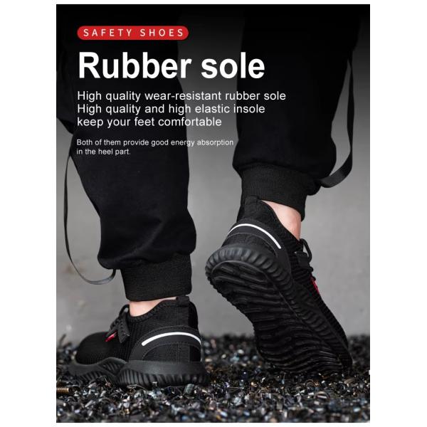 Mens Casual Steel Toe Shoes , Sport Style Safety Shoes For Men Work