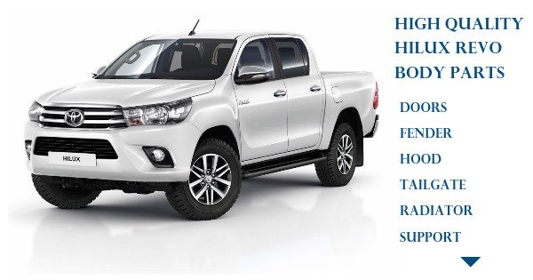 Toyota Hilux Revo 2016 Car Front Fender