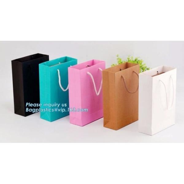 Buy latest style high grade printe paper carrier packaging bag with customized logo,Food packaging Recyclable Take Away Pape at wholesale prices