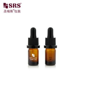 D012 Economical Semi Transparent Colored Glass Dropper Bottle For Perfume Oil