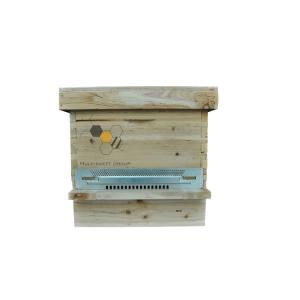 2 Layers Thick 22mm Pine Wood Beehive With Metal Roof