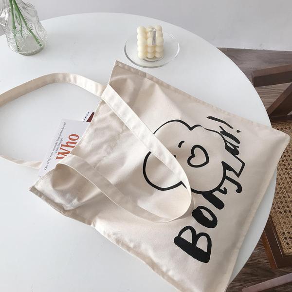 Customized Color Heavy-duty Canvas Tote Bags for Eco-friendly Shopping