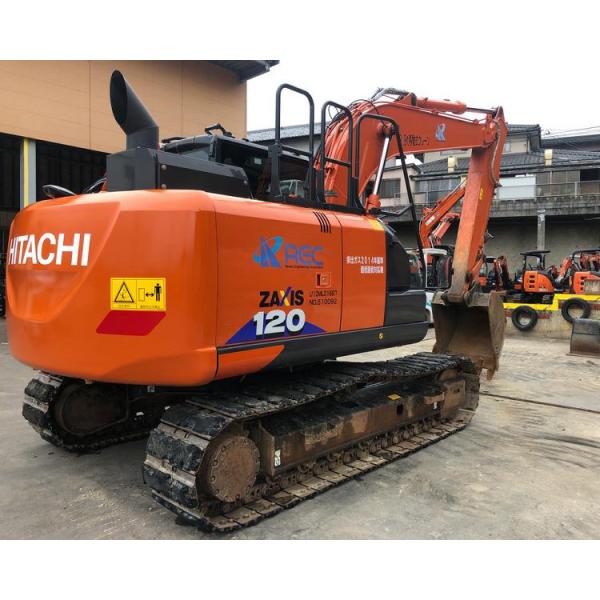 12t Hitachi ZX120-6 Mini Excavator Second Hand Diggers 0.55m3 Bucket