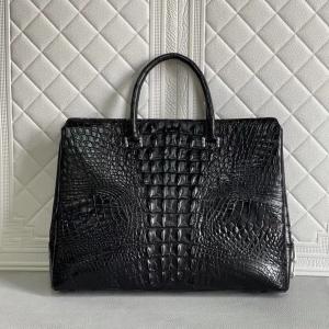 Authentic Crocodile Skin Businessmen Passcode Briefcase Genuine Alligator