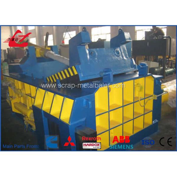 5 ton / h Capacity Industrial Scrap Metal Baler Compactor For Waste Aluminum Copper Steel
