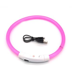 Light pet collar ABS for anti-losing Available customized logo