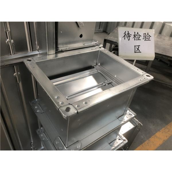 Buy Square Galvanized Steel HVAC Fire Dampers Fireproof Smoke Control Dampers at wholesale prices