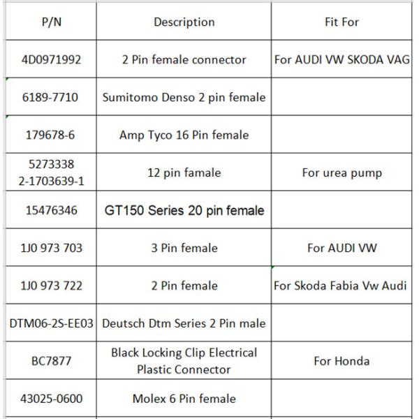 FCI 6 Pin Accelerator Pedal Connector For Citroen Peugeot 211PC069S0049