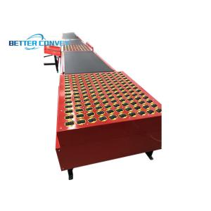 Quality 4000PPH 150m Min Ball Diverting Carton Wheel Sorters for sale