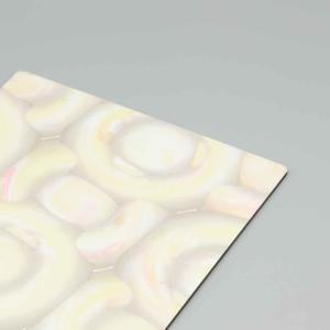 3 mm Pack Big Size 1220x2440mm Anti Scratch Marble Series  Acp Sheet Aluminum Composite Panel With White texture,Grey,Black  And Brown Finish And Emperador  for exterior or facade, partition wall