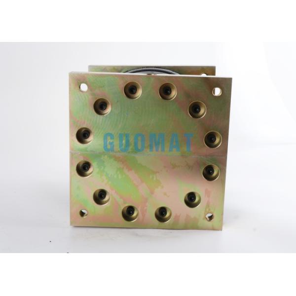 Double Convoluted Industrial Air Bags LHF200/212-2 Rubber Air Spring With Cover Plate