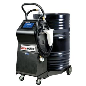 Mobile Fluent Fluid Management System with Battery Charger