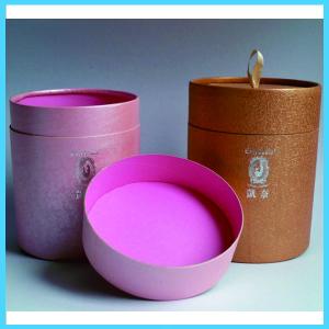 Glossy Lamination 188mm Diameter Paperboard Push Up Tubes