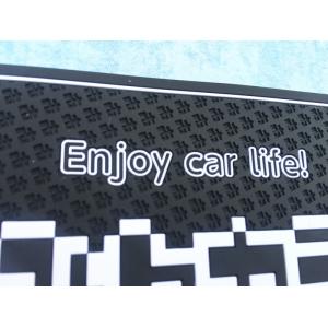 Black PVC Phone Sticky Pad / Non Slip Car Mat / Mobile Phone Holder For