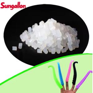 White Opaque Thermoplastic Elastomer Material in Hardness Range 20A-95A