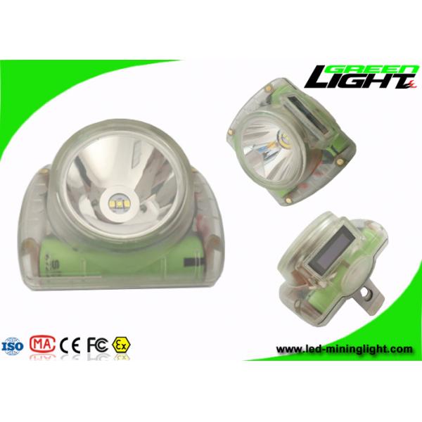 3.7V Undergroud Miners Cap Lamps Cordless Lightweight 6.8Ah Li - Ion Battery IP68