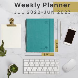 Donau Blue Large Weekly Planner 2023 2023 With Hourly Schedule