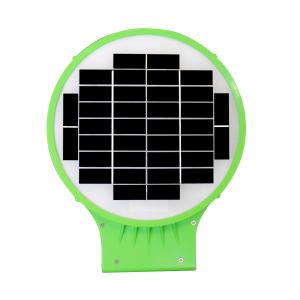 Quality Integrated White Solar Panel Landscape Lighting 6w Unique Flower Design for sale