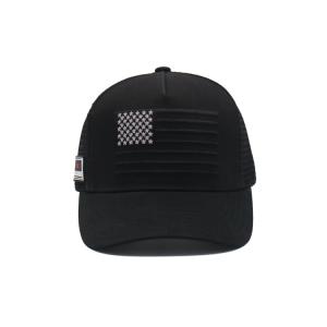 Pured Color Trucker Hats High Quality 5 Panel Mesh Back OEM Custom Embroidery 3D