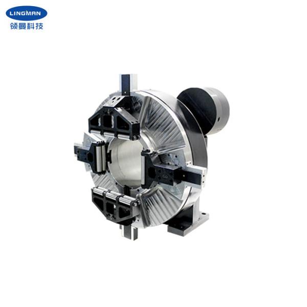 Buy Double Acting Pneumatic Laser Rotary Chuck To Clamp Round Tubes at wholesale prices