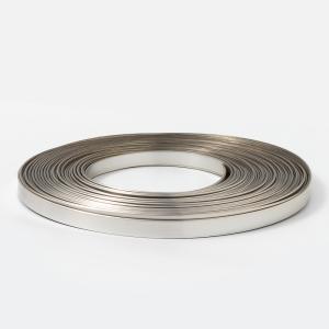 China Sliver Trim Cap Letter Channelume Signage Trim Cap Roll 400cm on sale