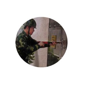 Plastic Emergency Rescue Equipment Semi - Automatic Door Opener