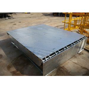 Hot Dip galvanized Hydraulic dock leveler with 10 ton capacity