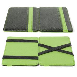 Personalized PU Leather Magic Bifold Wallet With RFID Blocking Function