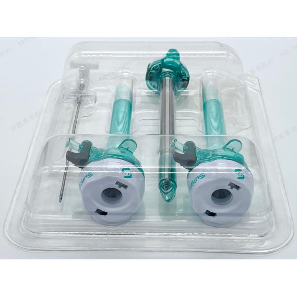 Buy Endoscopic Surgical Instruments Disposable Trocar Set 12mm Optical Trocar Kit at wholesale prices