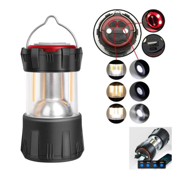 Buy Mini 2 In 1 LED Camping Lantern 65x118mm Rechargeable Camping Lights at wholesale prices