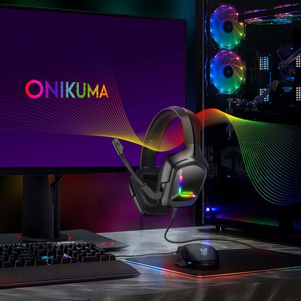 2.2m Onikuma K20 3.5 Mm Gaming Headset With Microphones