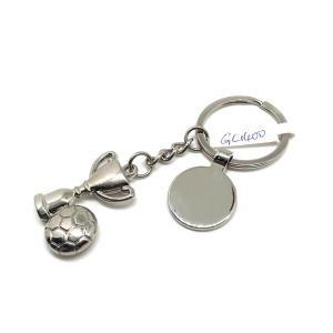 Assorted Bone Shape Metal Keychain Eco Friendly Trendy Embellished Key Holder