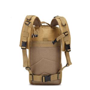 35L 900D Tactical Hiking Backpack Coyote Brown Double Stitched