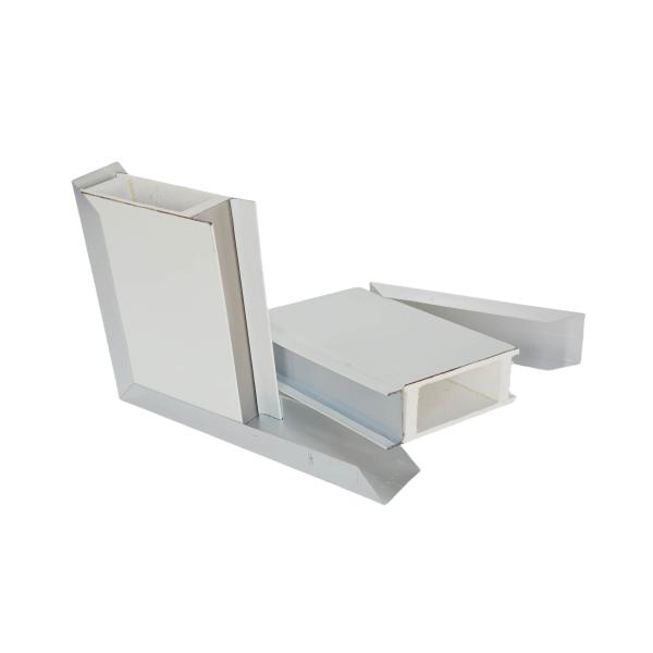 Buy 200mm White Hollow MGO Cleanroom Panels For Electronics Labs at wholesale prices