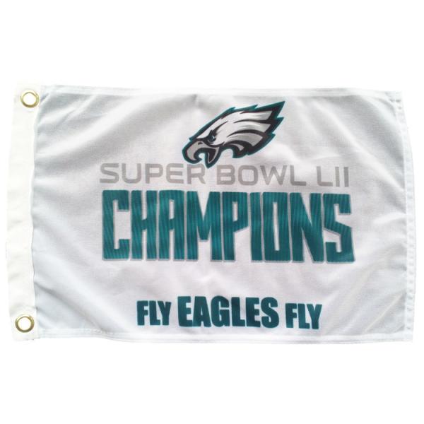 Buy 12 X 18" Polyester Canvas Header And Grommets Voting Flag at wholesale prices