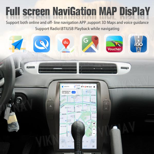 Multimedia 2 DIN Android Car Head Unit For Chevron Camaro 2010 - 2015