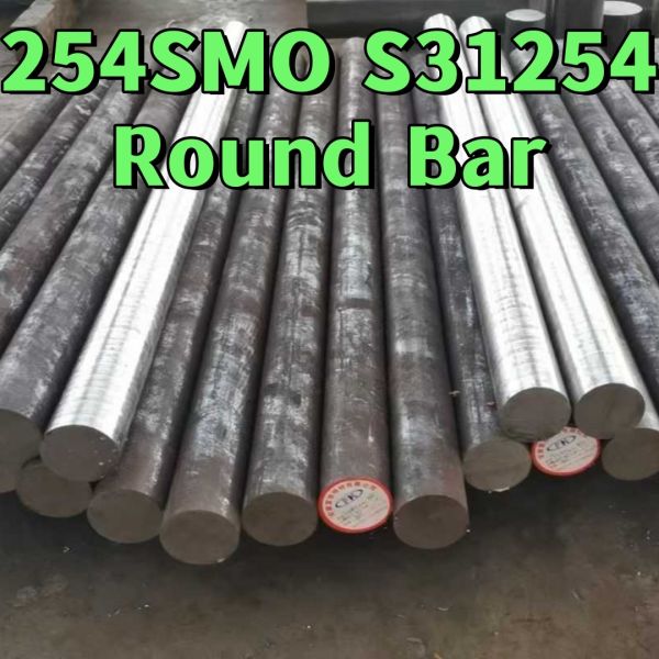 Corrosion Resistance W.Nr1.4547 UNS S31254 254SMO Stainless Steel Round Bar OD10-200MM F44 Solid Rod With PMI