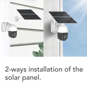 House Security Solar Cctv Cameras Ptz Wifi Wireless Camera-Surveillance