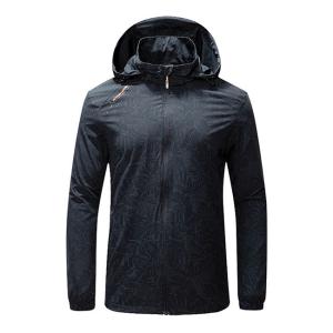 Oem Factory Manufacturer Custom Logo Lightweight Printed Outwear Hooded