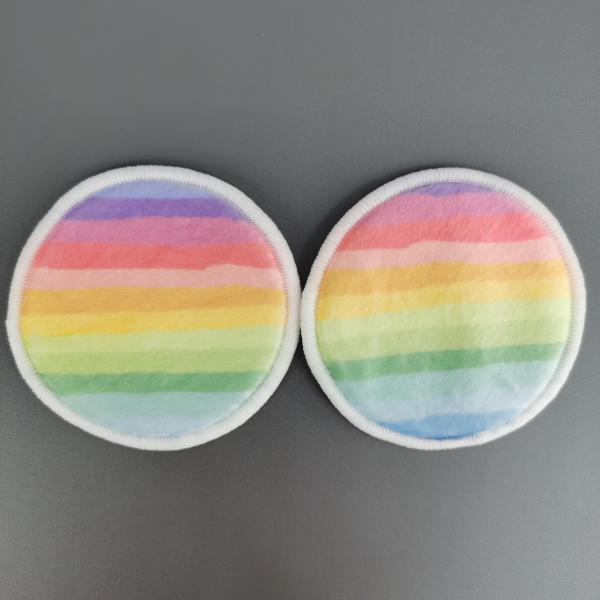 Buy Double Side Printed Reusable Makeup Remover Pad at wholesale prices