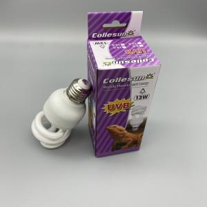 Quality Desert Reptile 13 Watt CFL UVB Lamp UVA And UVB Light For Bearded Dragons for sale