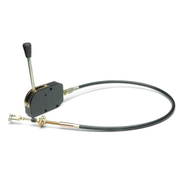 Custom Throttle Control Lever , Industrial Push Pull Control Lever For Truck Mixer