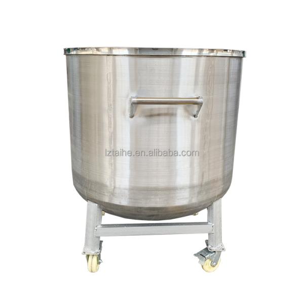 Customizable 100L-2000L Stainless Steel Movable Storage Tank
