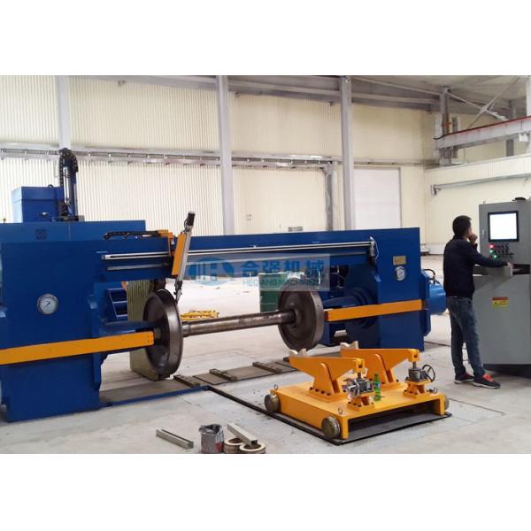 Buy Horizontal 2600mm Wheelset Press , 450 Ton Railway Wheel Press at wholesale prices