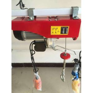 China Multipurpose Mini Electric Hoist 0.1-1T Loading Capacity With CE ISO Certification on sale